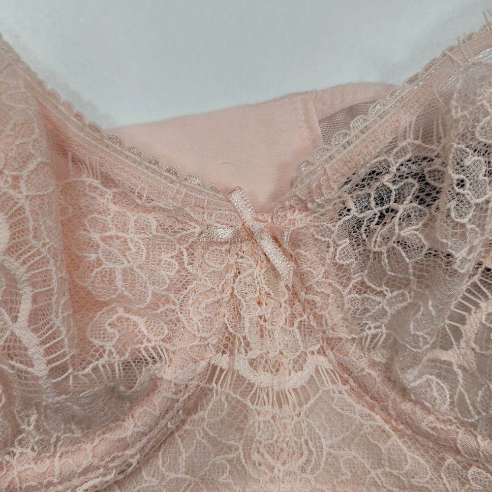 VS Dream Angels Unlined Full-coverage Plunge Bra - Picture 8 of 9